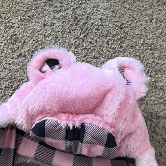Lazy One Kids Pink Bear Hat- Medium - Picture 3 of 6